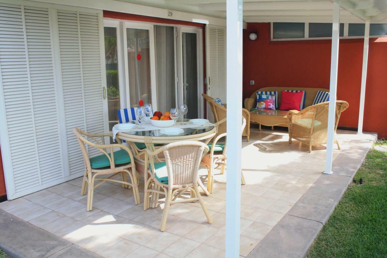 Bungalows Los Melocotones Maspalomas  Bagian luar foto